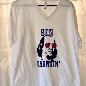 Ben Drankin’ V-neck Tee